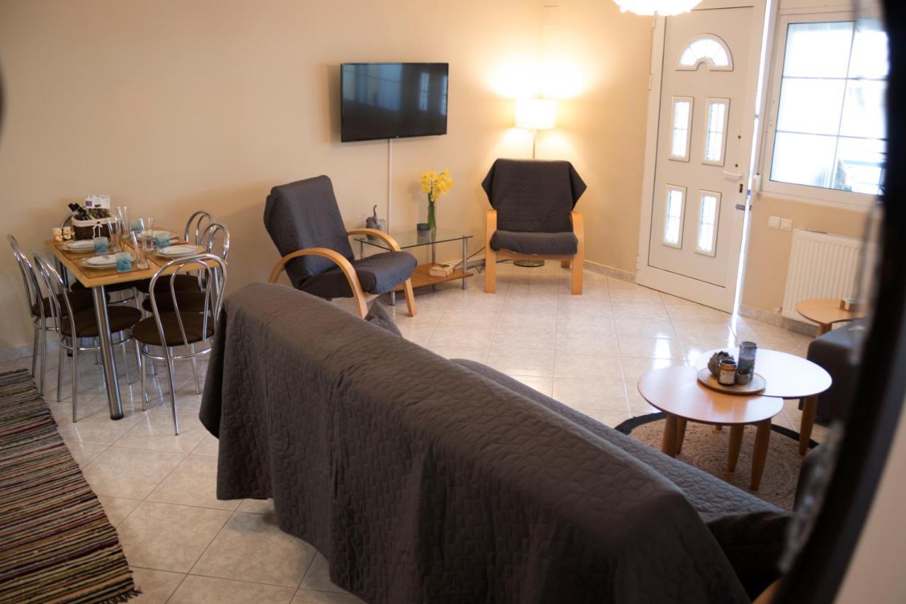 Silene Luxury Apartment Néa Péramos Dış mekan fotoğraf