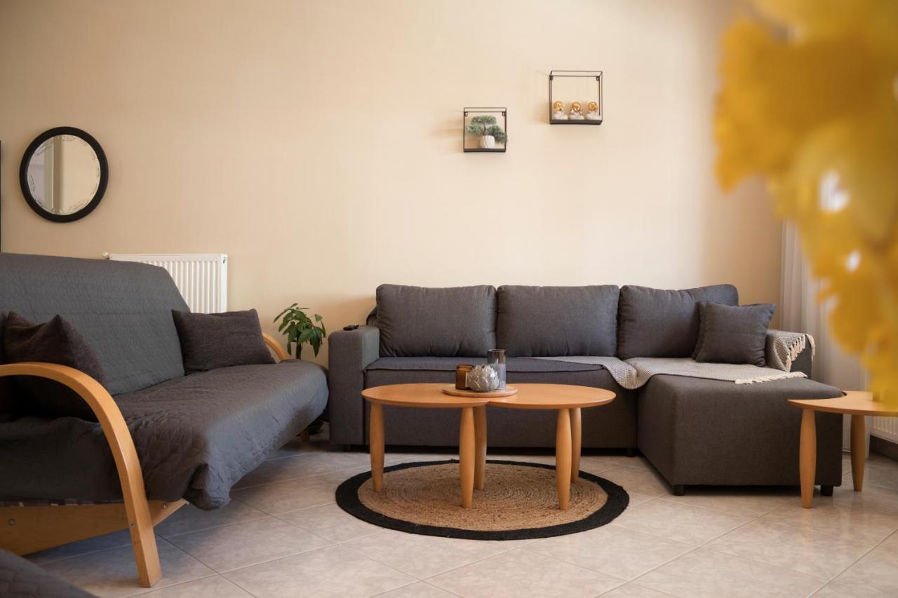 Silene Luxury Apartment Néa Péramos Dış mekan fotoğraf