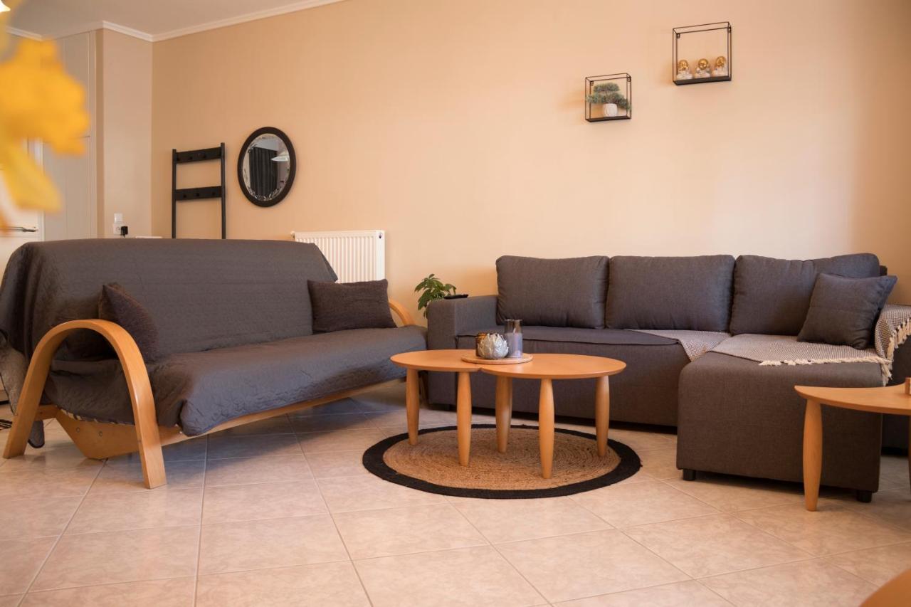 Silene Luxury Apartment Néa Péramos Dış mekan fotoğraf
