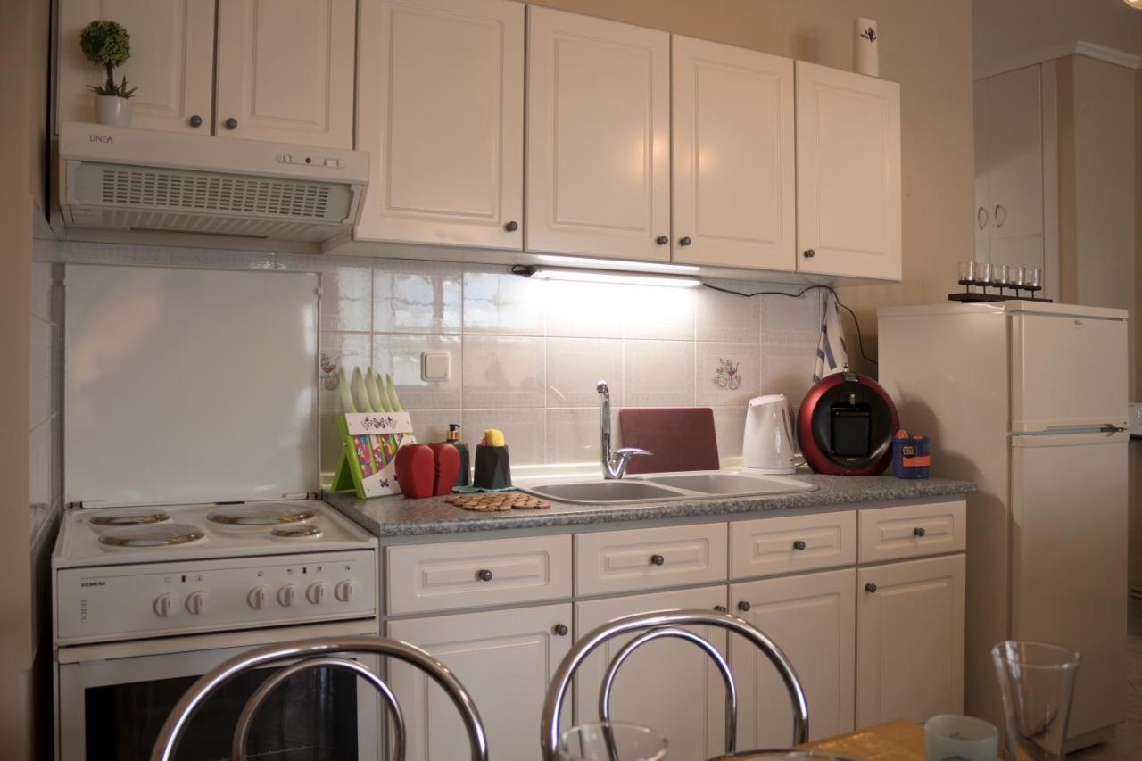 Silene Luxury Apartment Néa Péramos Dış mekan fotoğraf